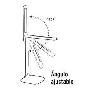 Lampara de LED 8W 5 niveles de iluminacion para escritorio