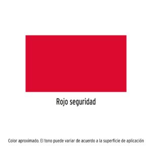 Pintura (Esmalte acrilico) en aerosol, rojo seguridad