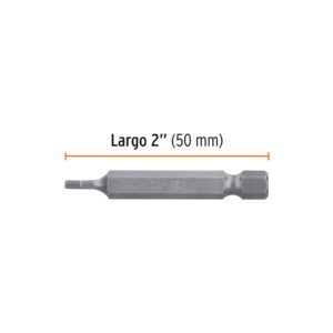 Puntas para desarmador hexagonales 2 mm, 2