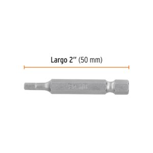 Puntas para desarmador hexagonales 1/8, 2