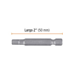 Puntas para desarmador hexagonales 3/16, 2