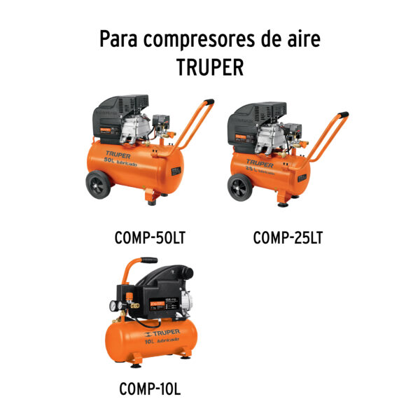 Valvula anti-retorno para compresor, 25/50/10L