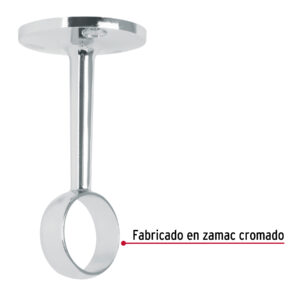 Soporte central para tubo redondo de closet