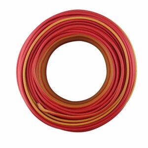 Cable Luz Alucobre THW 10 Awg Rojo Rollo 100m