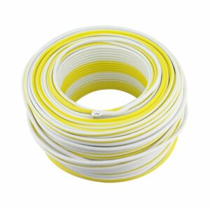 Cable Luz Alucobre 10 Awg THW Blanco Rollo 100m