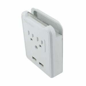 Multicontacto de pared 2 USB y 2 contatos 110J