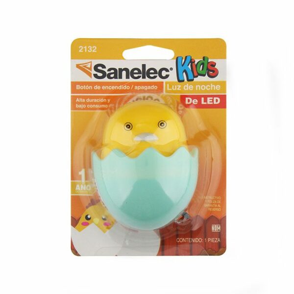 Luz LED de noche pollito amarillo