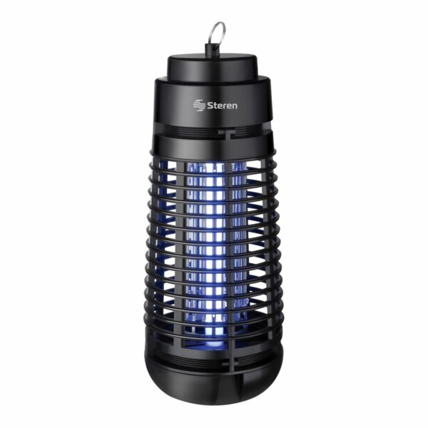 Exterminador electronico de insectos voladores con lampara de luz UV