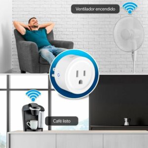 Contacto Enchufe inteligente Wifi Compatible Alexa Google