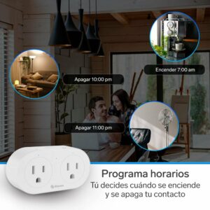 Contacto doble con WiFi