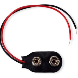 Conector Plug Broche Porta Pila 9V Cuadrada