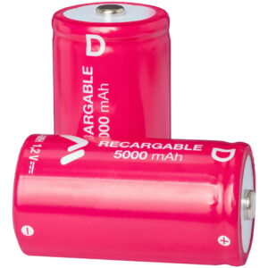 Pila Recargable tipo D de 5000mah ni-mh 1.2v