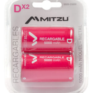 Pila Recargable tipo D de 5000mah ni-mh 1.2v