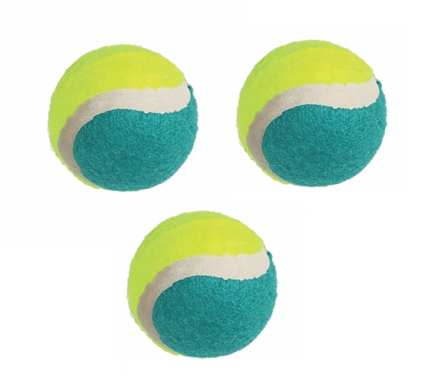 Pack de 3 Pelotas de Tenis para Mascotas