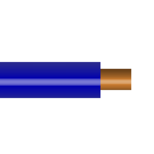 Rollo 100m Alambre Estañado Azul Cal. 22 Protoboard