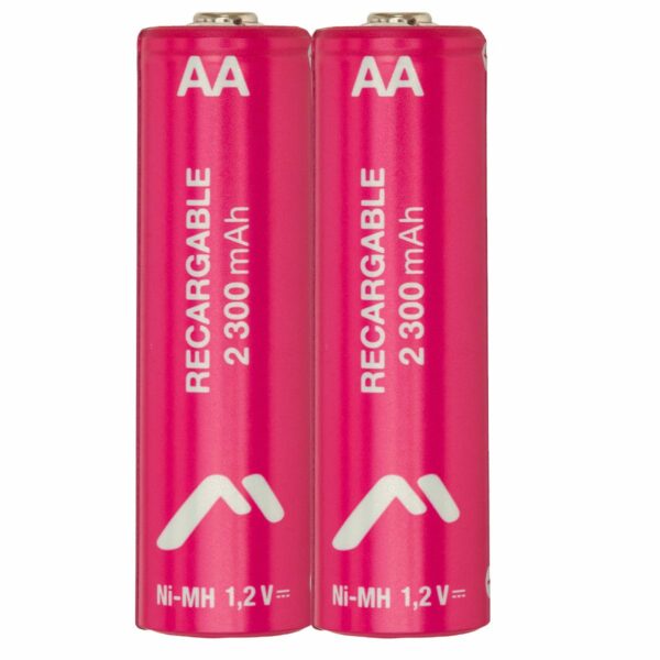 Pack 2 Pilas Recargables AA NiMh 2300mAh