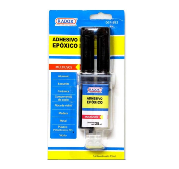 Pegamento Epoxico 25ml Negro