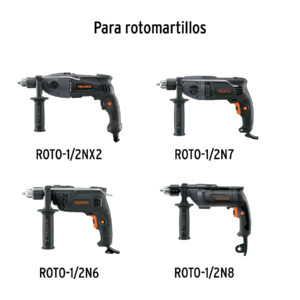 Broquero con llave, 1/2