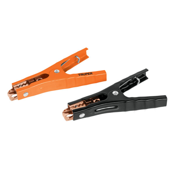 Pinzas caiman para cable pasa corriente, 2 piezas