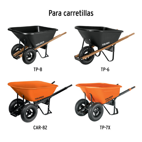 Camara para llanta de carretilla, 16"