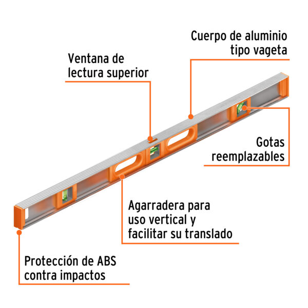 Nivel Profesional 36" Truper