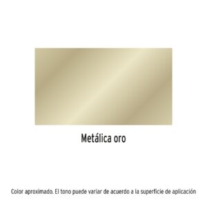 Pintura (Esmalte acrilico) en aerosol, metalica, oro