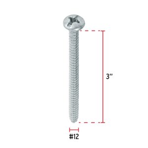 Pija para lamina, #12 x 3