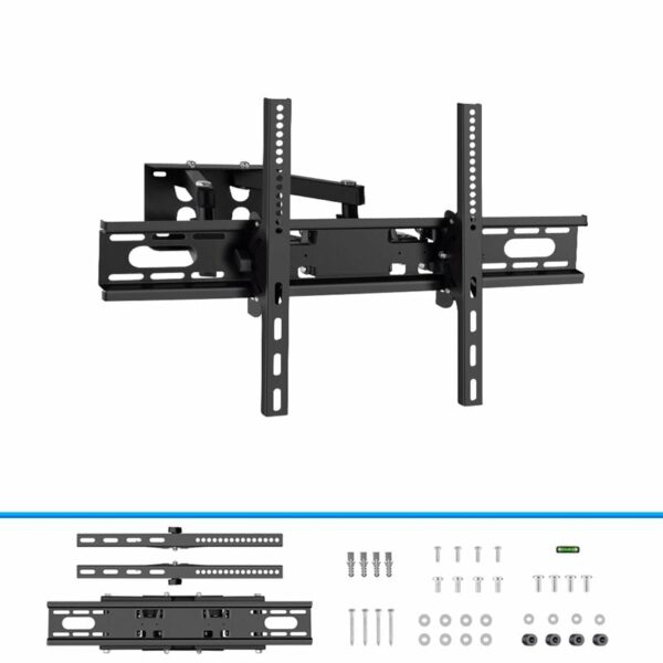 Soporte para pantallas de 32" a 70", con doble brazo articulado