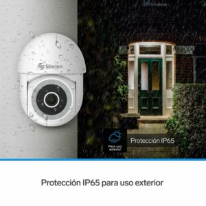 Mini cámara de seguridad WiFi 3 Mpx robotizada con seguidor de movimiento para exterior