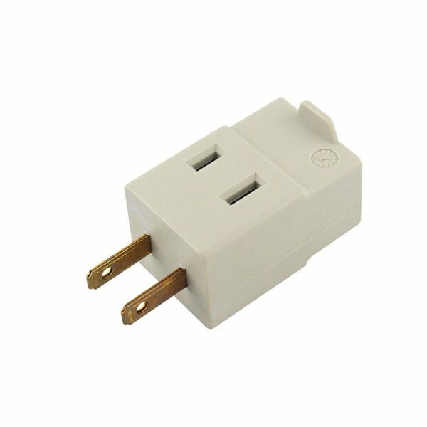 Adaptador Cuadrado Multicontacto de 3 Contactos