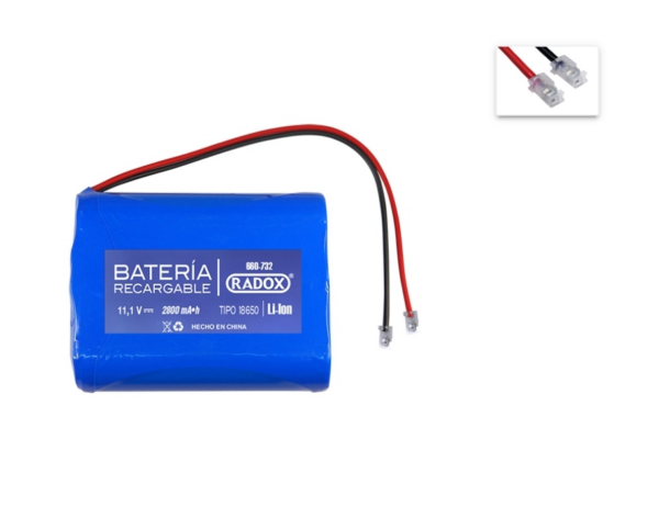 BAT. RECARG LI-ION 2800mAh 11.1V T/18650