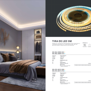 Tira Led Interior 2835 Blanca de 5m 1100Lm/m