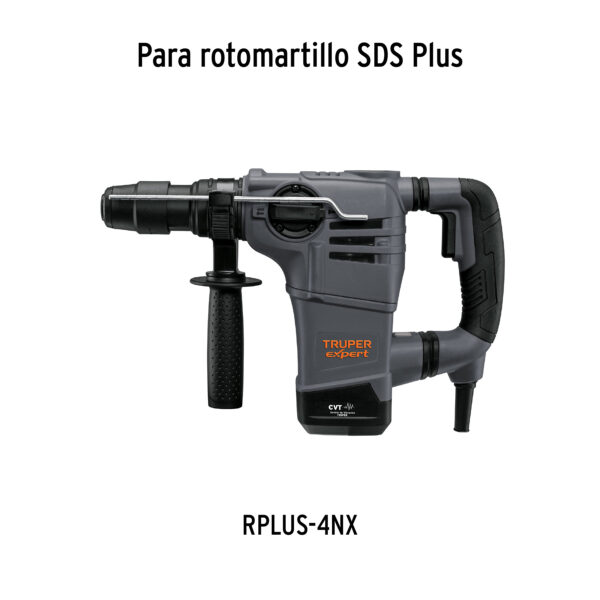 Broquero con llave de 1/2" con adaptador SDS Plus Truper