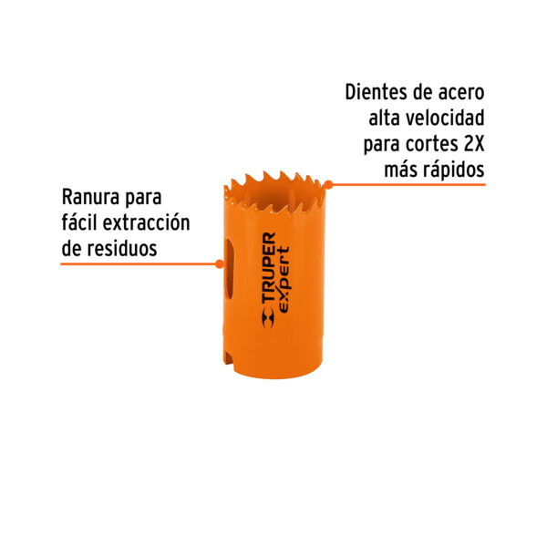 Brocasierra bimetalica 1-1/4"