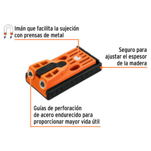 Juego de plantilla para uniones ocultas con dos tornillos