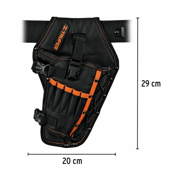 Cinturon Porta taladro con 6 compartimentos Truper