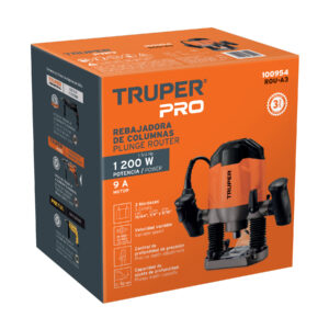 Router profesional, 1-3/4 HP