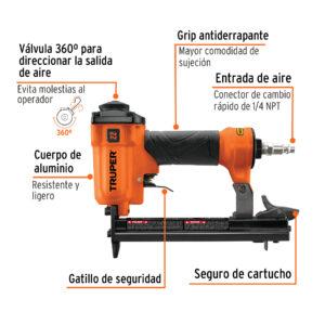 Engrapadora neumatica calibre 22 0.71 mm