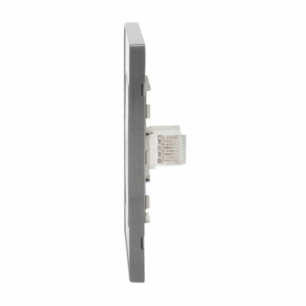 Placa Armada Para Ethernet RJ45 Acero Inoxidable Cordoba