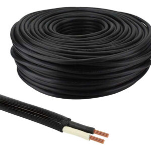 Rollo de 100m de Cable 2 hilos de Uso Rudo Cal. 10awg