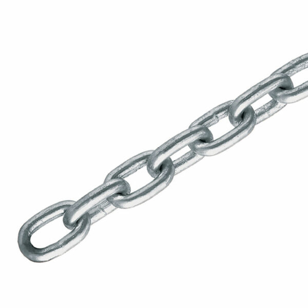 Cadena galvanizada de 1/4"