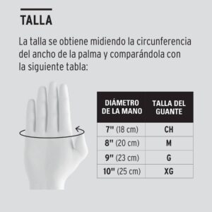 Guantes de latex para limpieza Grandes Pretul