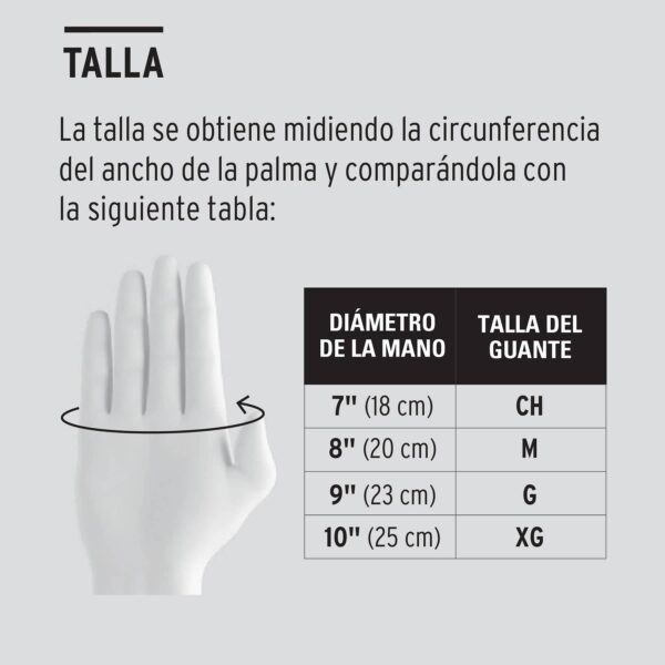 Guantes de latex para limpieza Grandes Pretul