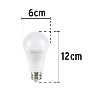 Lampara de LED, A19, 14 W, luz de dia