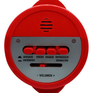 Megáfono Con Grabador Reproductor Sirena Recargable 6