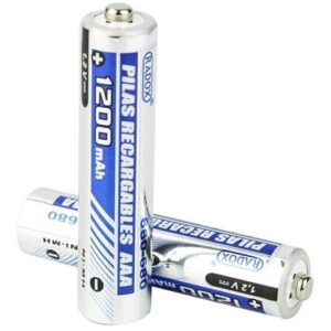 Par de Pila Recargable NiMh 1200mAH AAA