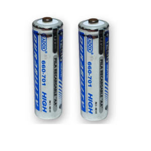 Par de pilas recargables AA NiMH 1300mAh