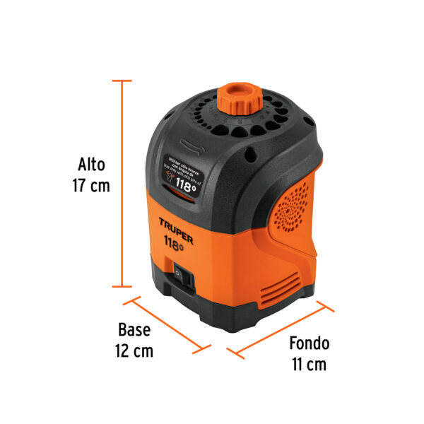 Afilador Electrico de brocas HSS de 118° de 1/8 a 1/2"