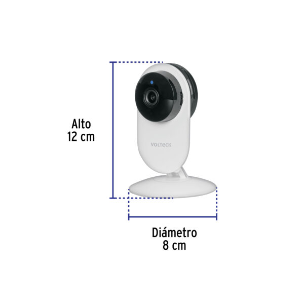 Camara WiFi Fija 2MP, Volteck