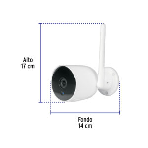 Camara WiFi Tipo Bala 2MP, Volteck